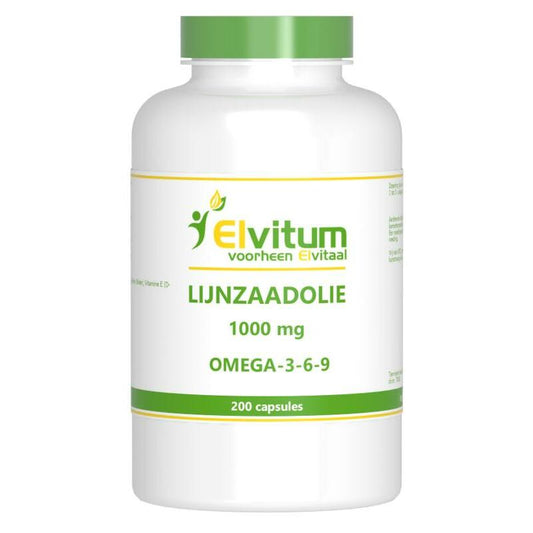 Elvitaal/elvitum Lijnzaadolie omega 369 200ca