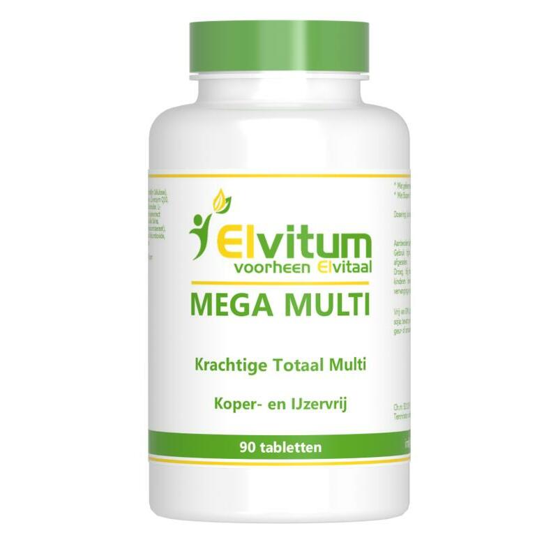 Elvitaal/elvitum Mega multi 90st
