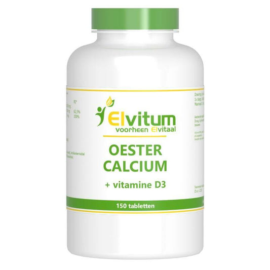 Elvitaal/elvitum Oestercalcium + vitamine D3 150st