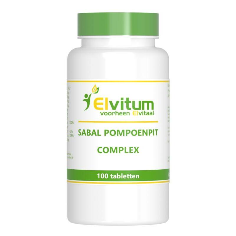 Elvitaal/elvitum Sabal pompoenpit complex 100st