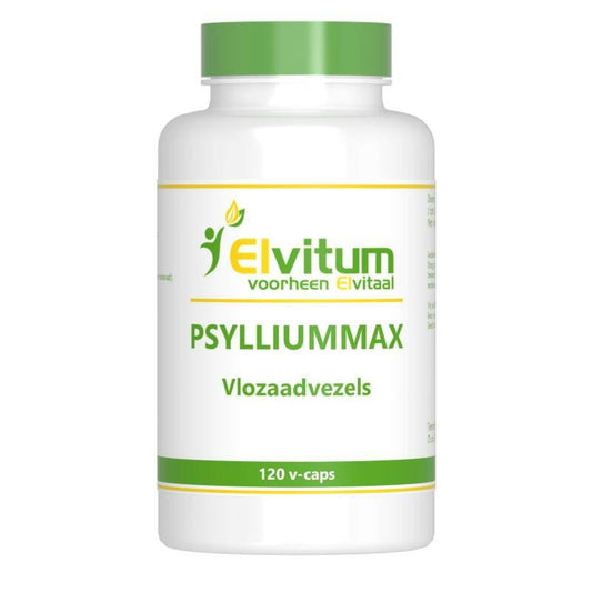 Elvitaal/elvitum Psylliummax vlozaadvezels 120vc