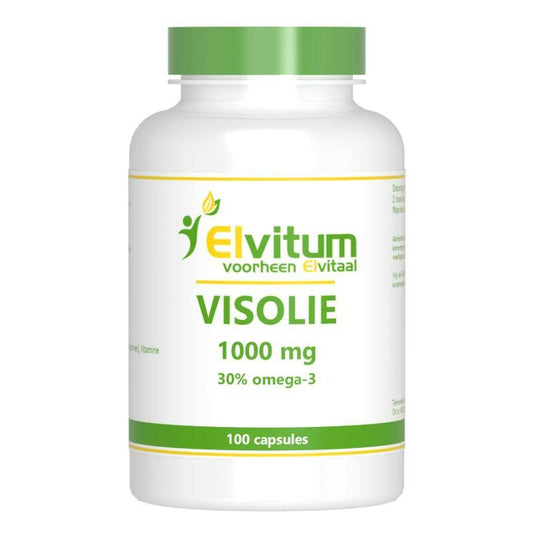 Elvitaal/elvitum Visolie 1000 mg omega 3 30% 100ca