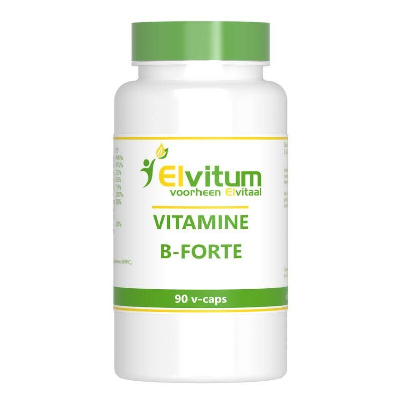 Elvitaal/elvitum Vitamine B-forte gistvrij 90vc