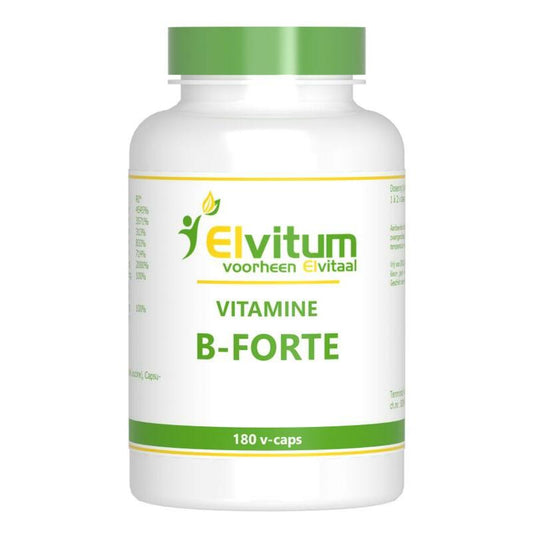 Elvitaal/elvitum Vitamine B-forte gistvrij 180vc