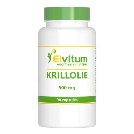 Elvitaal/elvitum Krill olie 500 mg 90ca