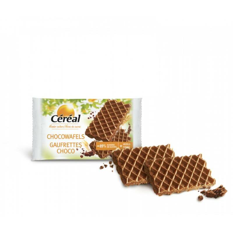 Cereal Chocowafels met minder suiker 90g