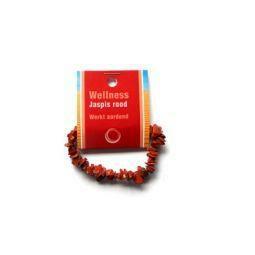 Ruben Robijn Splitarmband jaspis rood op kaart 1st