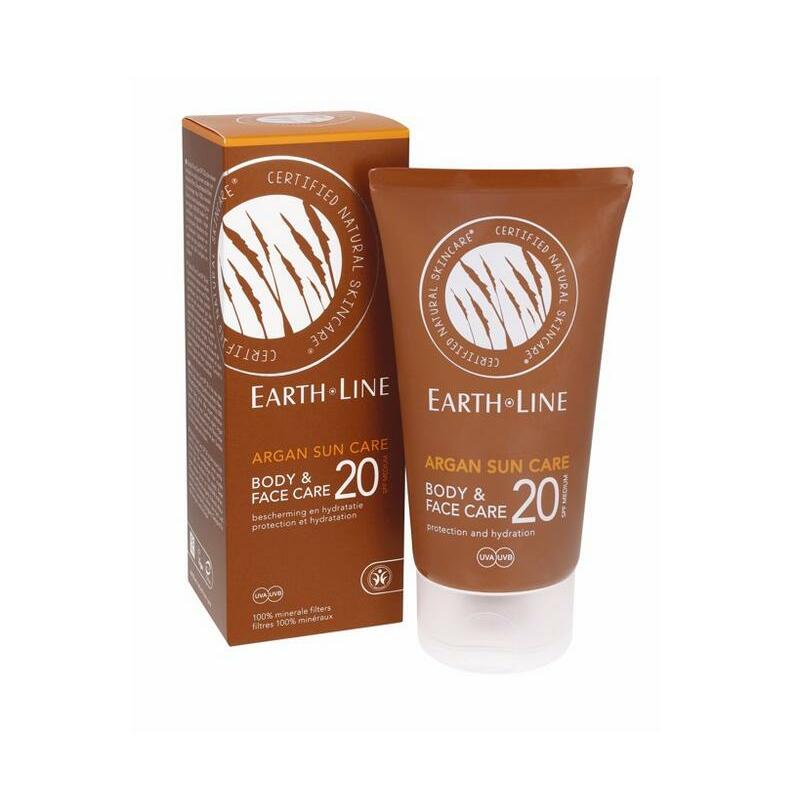 Earth-Line Argan bio sun face en body 150ml