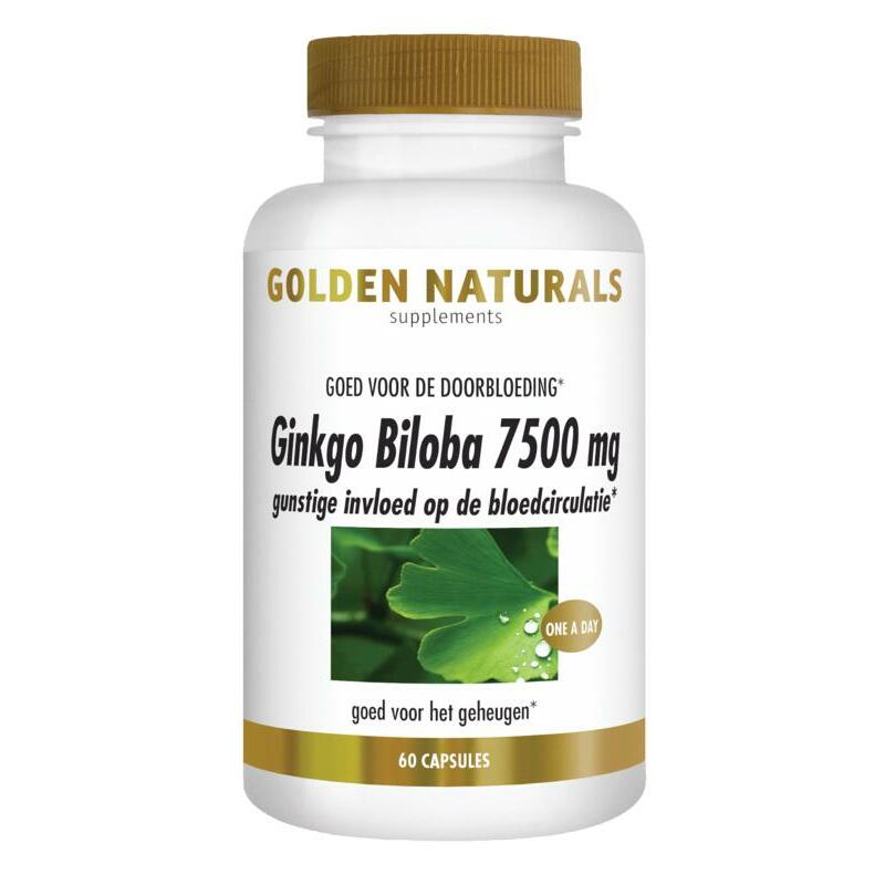 Golden Naturals Ginkgo biloba 7500 mg 60ca