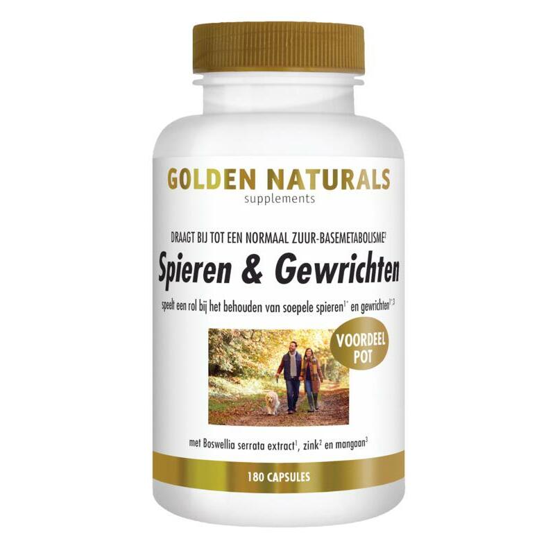 Golden Naturals Spieren en gewrichten 180ca