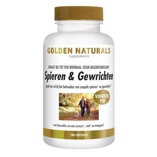 Golden Naturals Spieren en gewrichten 180ca