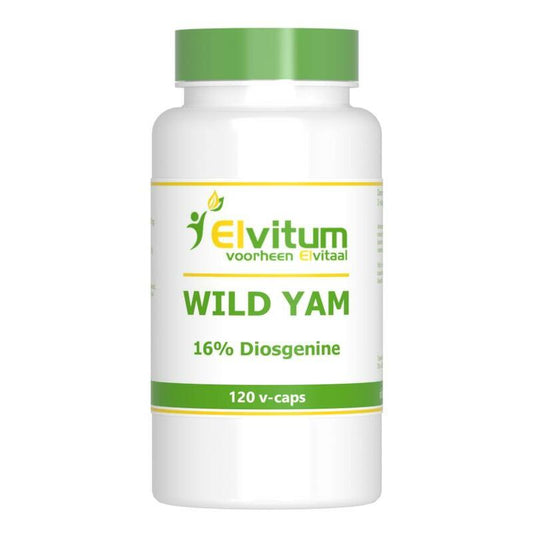 Elvitaal/elvitum Wild Yam 100 mg 16% diosgenine 120ca