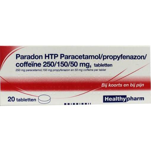 Healthypharm Paradon blister 2 x 10 20tb