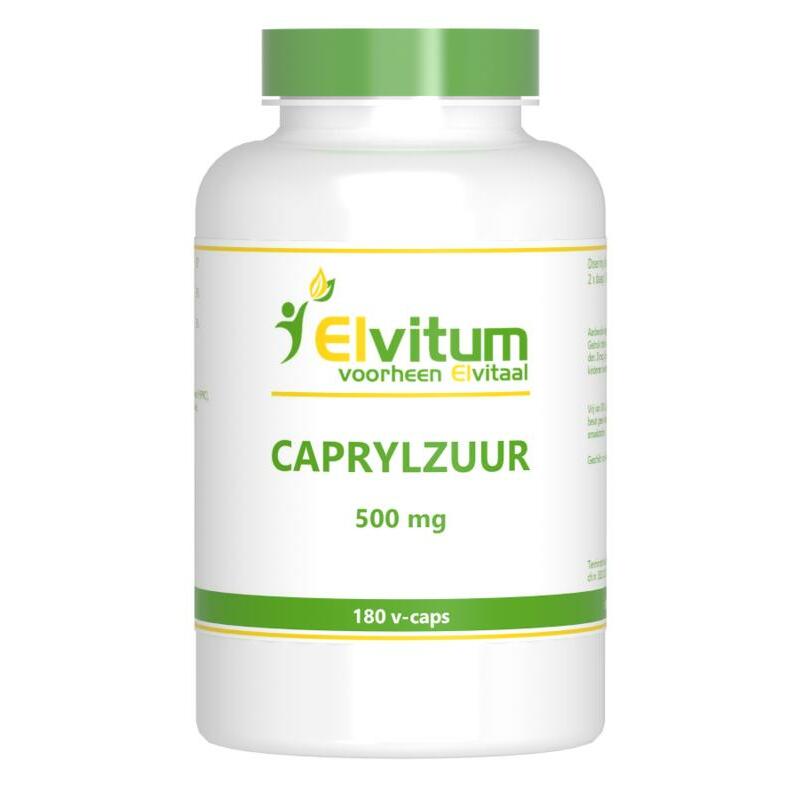 Elvitaal/elvitum Caprylzuur 500 mg 180vc