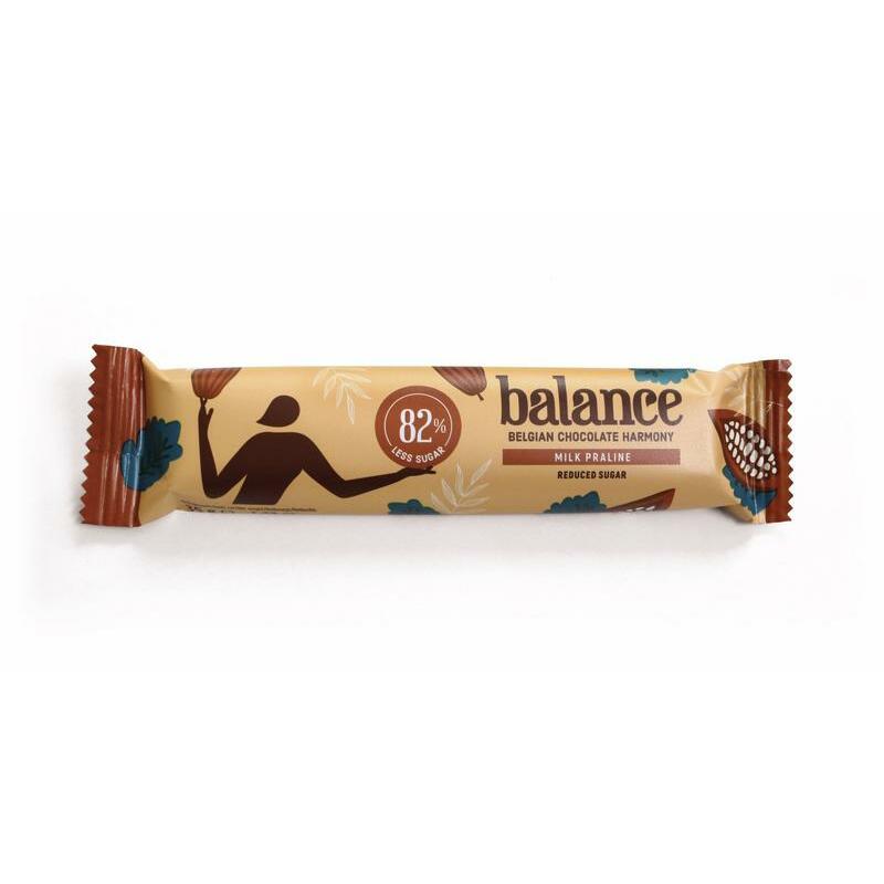 Balance Chocolade reep melk praline 35g