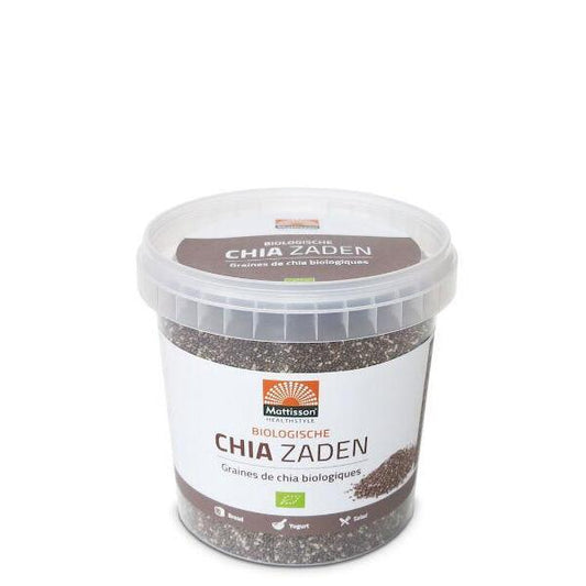 Mattisson Absolute chia zaad raw bio 500g