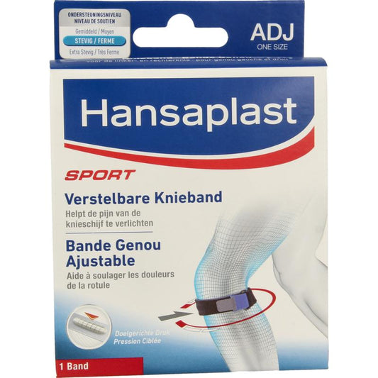 Hansaplast Sport knieband verstelbaar 1st