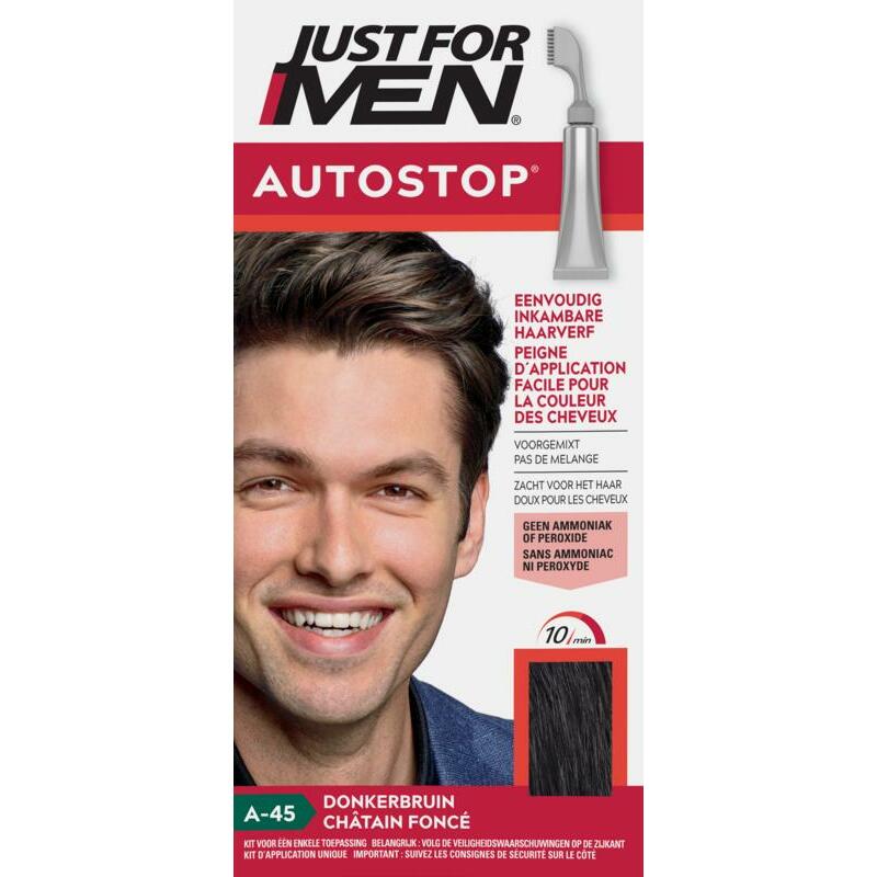 Just For Men Autostop donker bruin A45 35g