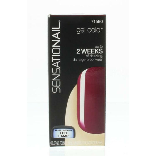 Sensationail Color gel sugar plum 7.39ml