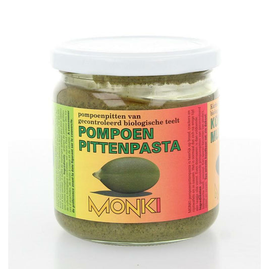 Monki Pompoenpittenpasta bio 330g