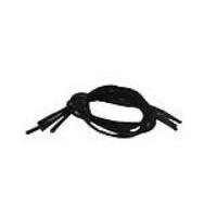 Essentials Schoenveters elastic zwart 4st