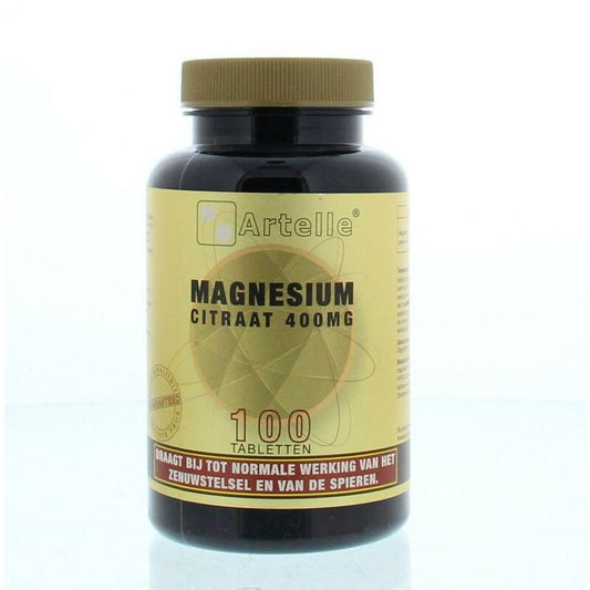 Artelle Magnesium citraat elementair 100tb