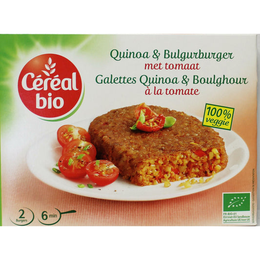 Cereal Bio Quinoa tomaat burger bio 200g