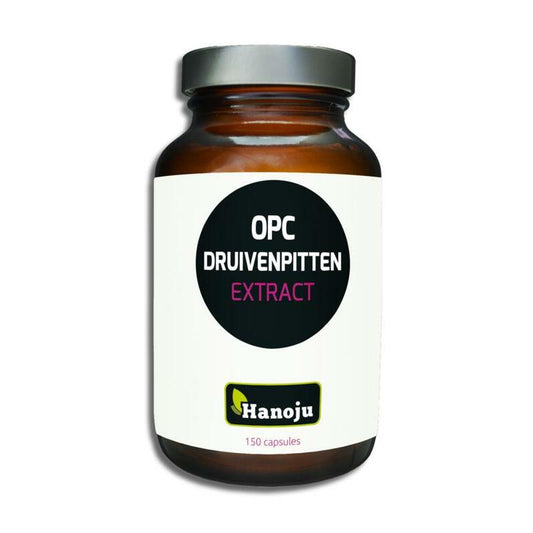 Hanoju OPC druivenpit extract 500 mg 150ca