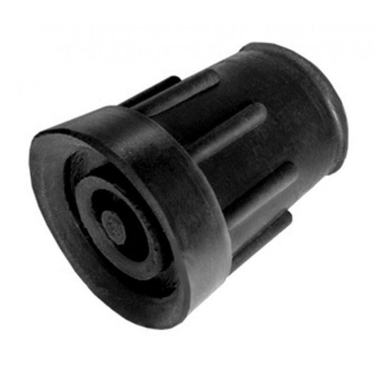 Able 2 Kruk- en stokdoppen 19 mm zwart 2st