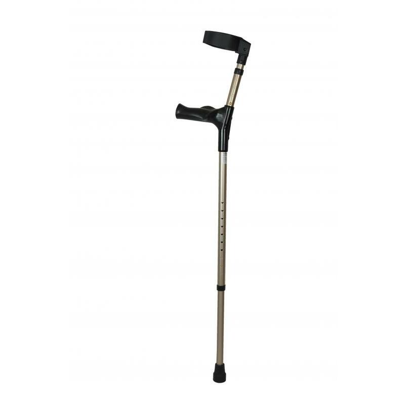 Able 2 Elleboogkrukken dubbel verstelbaar brons metallic 2st
