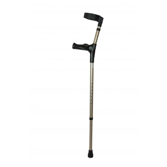Able 2 Elleboogkrukken dubbel verstelbaar brons metallic 2st
