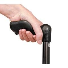 Able 2 Wandelstok anatomisch zwart rechts 1st
