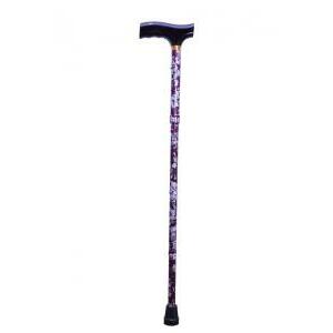 Able 2 Wandelstok opvouw burgundy 84-94cm 1st