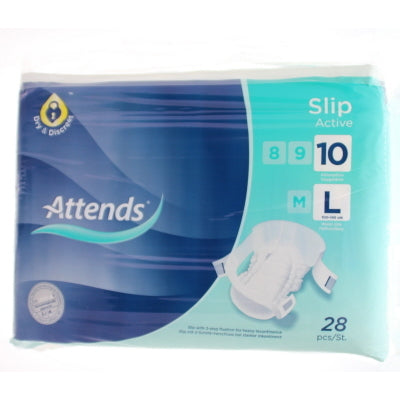 Attends Slip active 10 maat L 28st