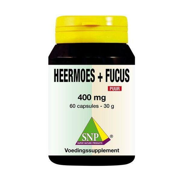 SNP Heermoes & fucus 400 mg puur 60ca