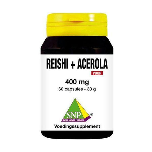 SNP Reishi acerola 400 mg puur 60ca