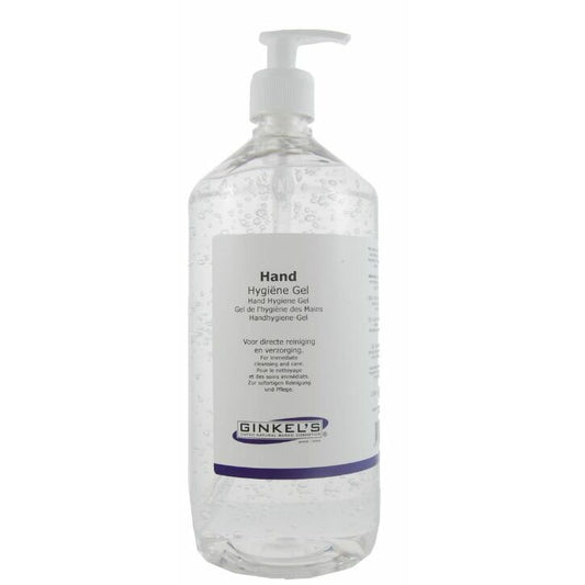 Ginkel's Hand hygiene gel met pomp 1000ml