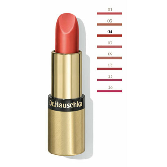 Hauschka Lipstick 04 tester warm red tester