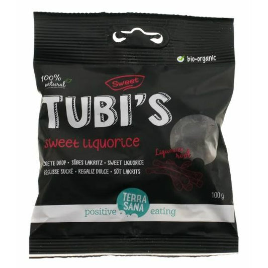 Terrasana Zoete drop tubi's bio 100g