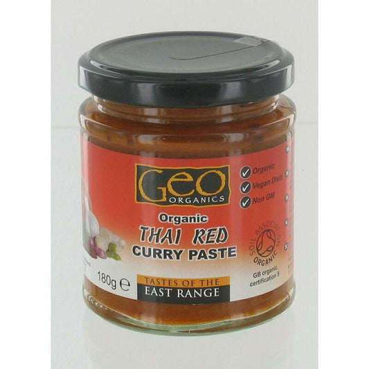 Geo Organics Curry paste thai red bio 180g