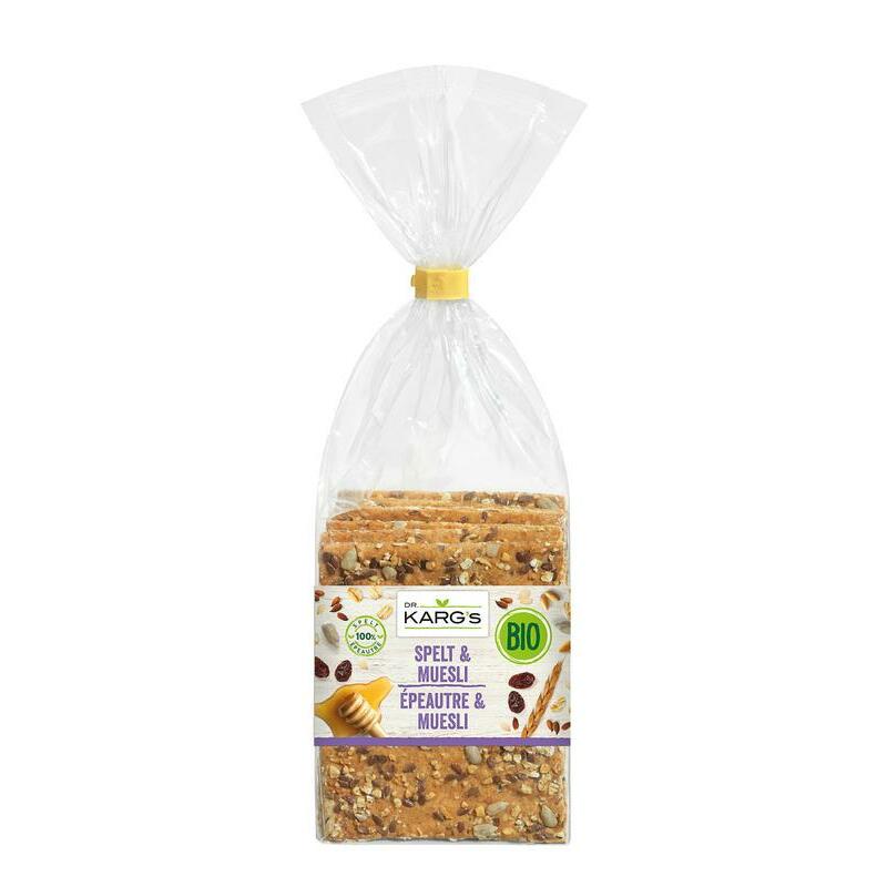 Dr Karg Spelt met muesli bio 200g