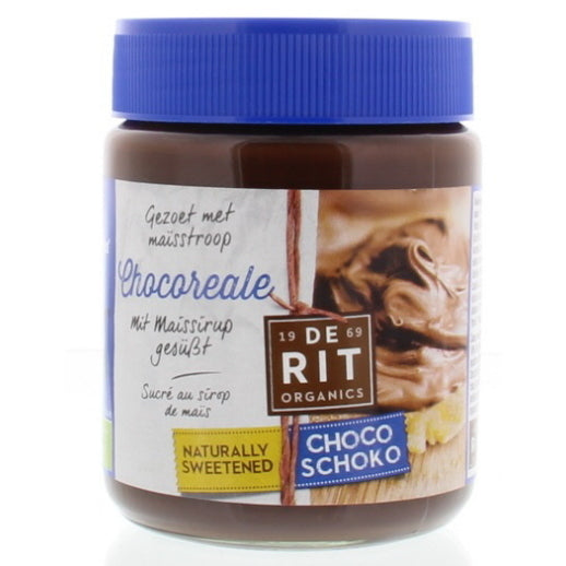 De Rit Chocoreale chocopasta mais stroop bio 270g