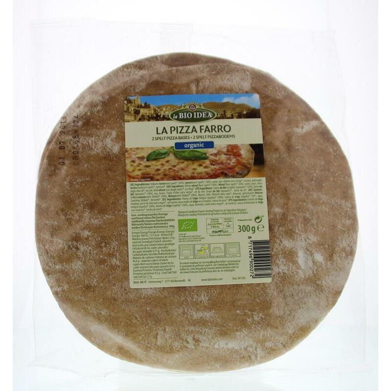 Bioidea Pizzabodems spelt bio 2st