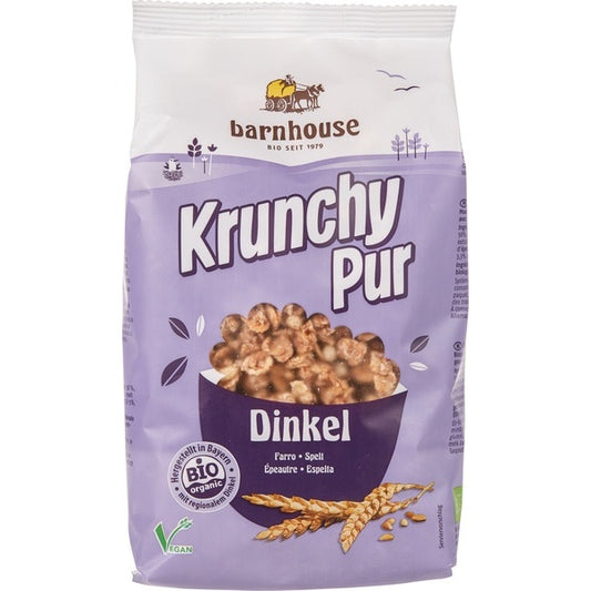 Barnhouse Krunchy pur spelt suikervrij bio 375g