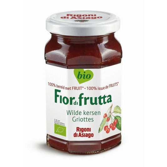 Fiordifrutta Wilde kersenjam bio 250g