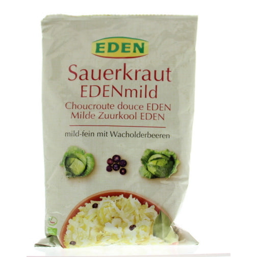 Eden Zuurkool mild (zakje) bio 500g