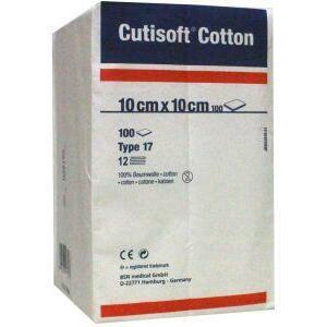 Cutisoft Cotton 10 x 10cm 100st
