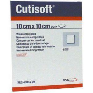 Cutisoft Vliescompressen steriel 10 x 10 cm 25st