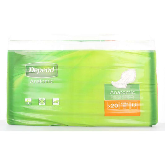 Depend Anatomic pad extra 20st