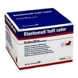 Elastomull Haft 20m x 6cm rood 1st